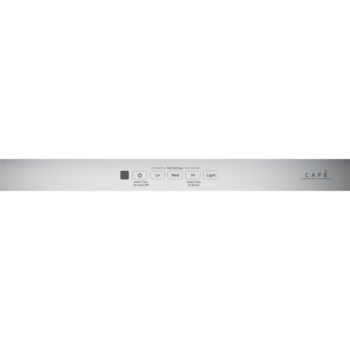 Hotte cheminée murale de 30 po Café - Acier inoxydable avec auvent en verre