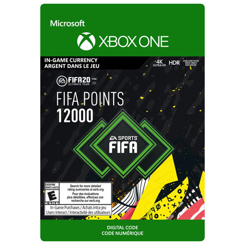 FIFA 20 12000 Ultimate Team FIFA Points - Digital Download