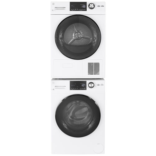 GE 2.8 Cu. Ft. Front Load Steam Washer - White