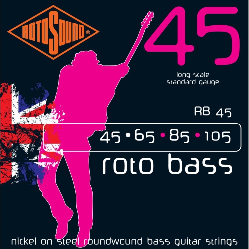 Cordes de guitare basse Roto de RotoSOUND - 45-105