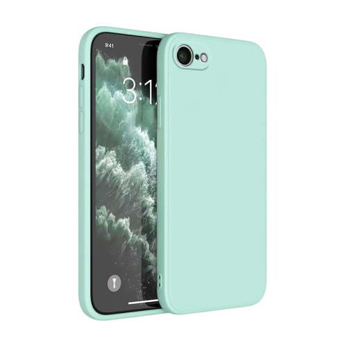 PANDACO Soft Shell Matte Mint Blue Case for iPhone 7 or iPhone 8 or iPhone SE