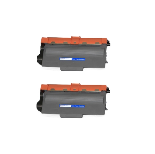 CC Premium Compatible 2 Pack Brother TN-750 Black Toner Cartridge