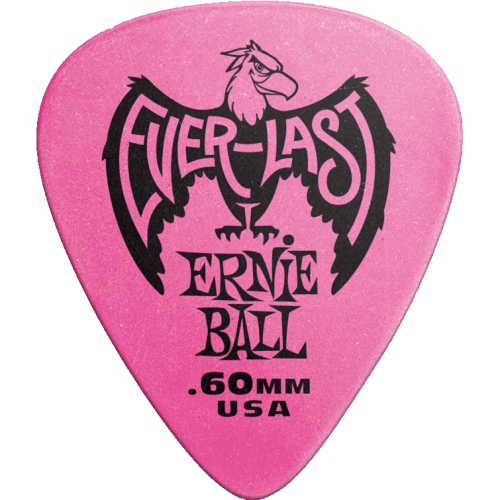 ERNIE BALL  Everlast Guitar Picks - 0.60 MM 12 Pack