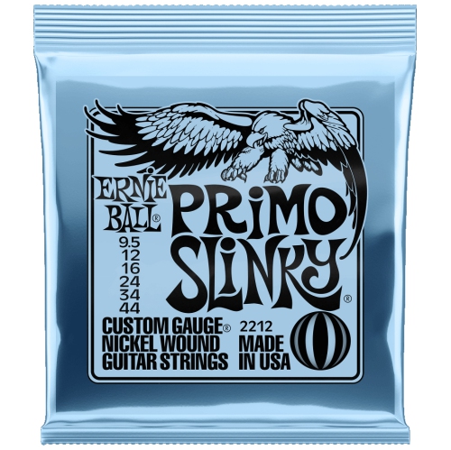 Ernie Ball Primo Slinky Nickel Wound Electric Guitar Strings - 9.5-44