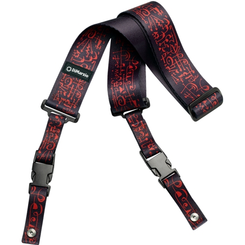 DiMarzio Steve Vai ClipLock Art Strap - Black