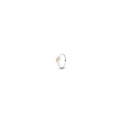 PANDORA  Heart to Heart Ring In Multicolor