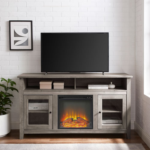 Tv Stands Corner Fireplace, Fireplace Tv Stand Canada Leons