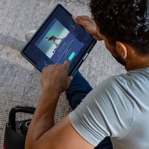 Haltère russe SelectTech 840 de Bowflex - Abonnement gratuit de 2 mois à JRNY*