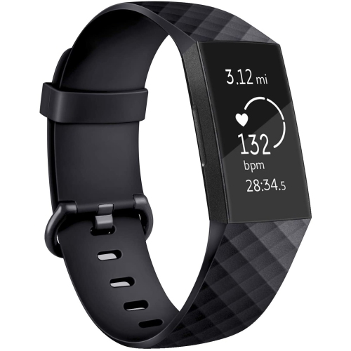 Navor Small Premium Replacement Bands - Pack of 4 - Soft Silicone Waterproof Sports Band Fits for Fitbit Charge 3/Charge 4/SE - Slim & Thin Loop Stap