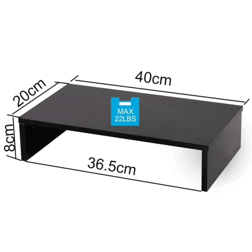 Duramex Computer Monitor Riser 16 inch Wide Monitor Stand Save Space