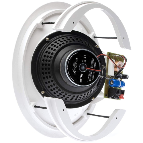 Haut-parleur de plafond rond Aimable ML-67 de MartinLogan, chacun