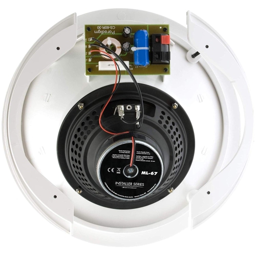 Haut-parleur de plafond rond Aimable ML-67 de MartinLogan, chacun