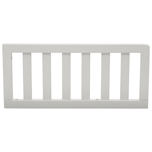 Delta Children Bentley Wood Toddler Guard Rail White Best Buy