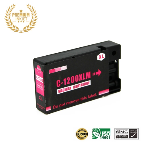 ULTRA INK  New Canon Pgi-1200Xl M Inkjet Cartridge Online Only In Magenta