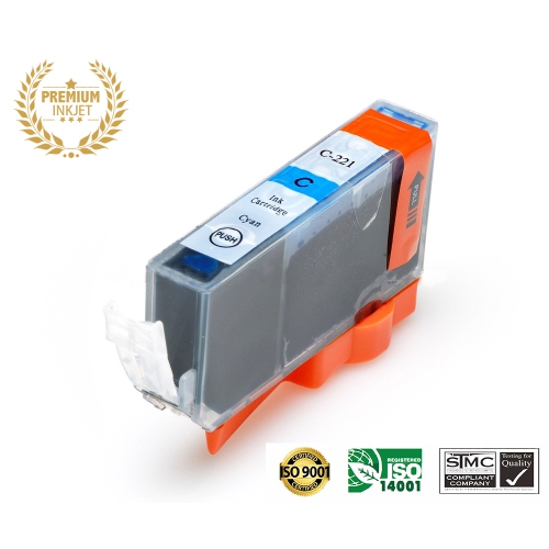 ULTRA INK  New Canon Cli-221Xl C Inkjet Cartridge Online Only In Cyan