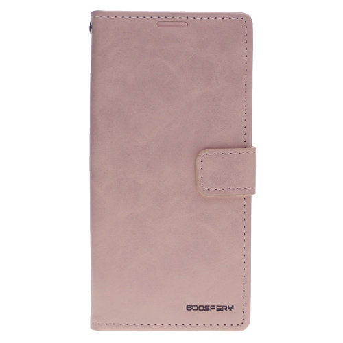TopSave Goospery Bluemoon Diary For Samsung Galaxy A70, Rose Gold