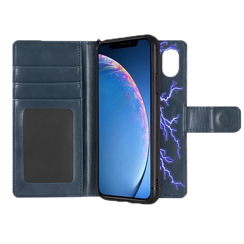 For Iphone XS Max Goospery Detachable Case, Navy Blue