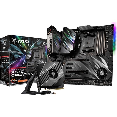 MSI PRESTIGE X570 CREATION Desktop Motherboard - AMD Chipset - Socket AM4
