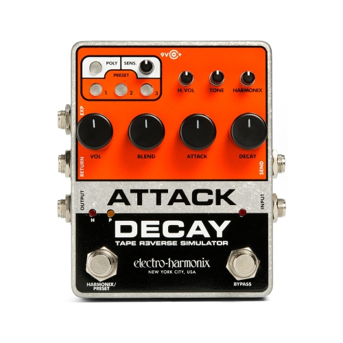 Electro-Harmonix Attack Decay Tape Reverse Simulator