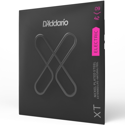 Cordes de guitare électrique nickelées XT d’Addario - 09-42