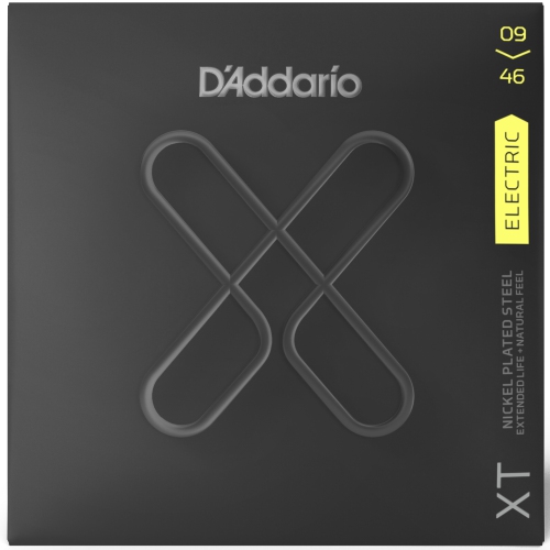 D'Addario XT Nickel Plated Electric Guitar Strings - 09-46