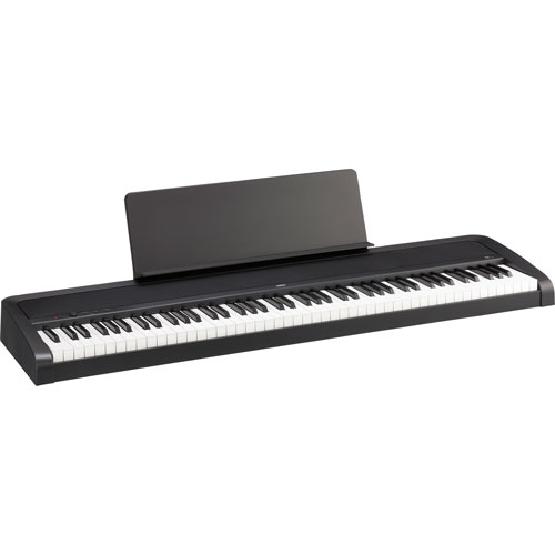Piano numérique à 88 touches lestées à marteaux Natural B2 de Korg - Noir