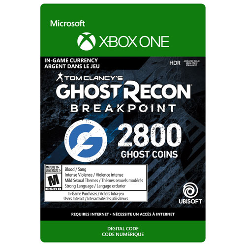 Tom Clancy's Ghost Recon: Breakpoint 2,800 GC - Digital Download