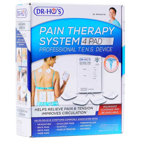 DR-HO'S - Pain Therapy System 4-Pad with Gel Pad Kit and Pain Therapy Back Relief Belt