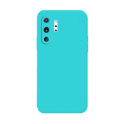 PANDACO Soft Shell Matte Mint Blue Case for Samsung Galaxy Note 10+