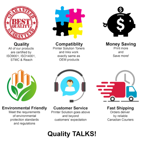 CC Premium Compatible 4 Pack HP 35A(CB435A)/36A(CB436A)/85A(CE285A)/CRG-125 Black Toner Cartridge