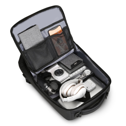 Mark Ryden "NAVARRO II 2 Pocket" Business & Travel USB Charging laptop Backpack, Ergonomic Straps, Anti-Theft Pocket