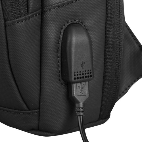 Mark Ryden "NAVARRO MINI" USB Charging Sling Bag w/ USB Charging Port, Anti-Theft Back Pocket & Water Repellent Material