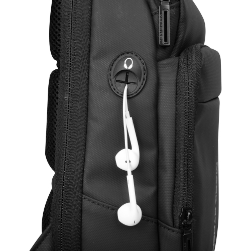 Mark Ryden "NAVARRO MINI" USB Charging Sling Bag w/ USB Charging Port, Anti-Theft Back Pocket & Water Repellent Material