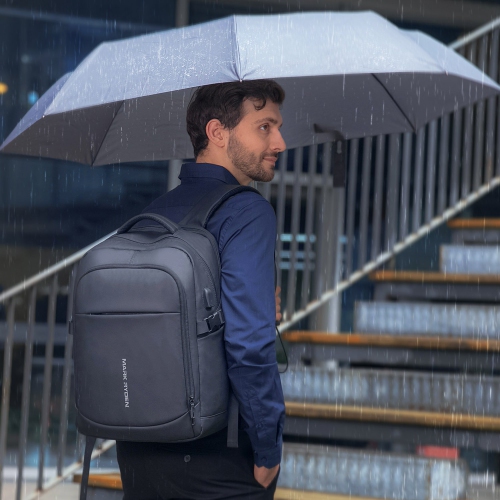 Mark Ryden – Sac à dos DE chargement USB «&nbsp;SUPREME&nbsp;» avec pochette arrière antivol, hydrofuge, compartiment multiple