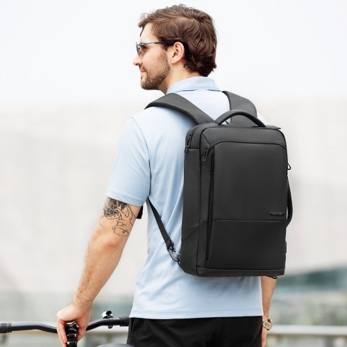 Mark Ryden "DARWIN" Business Style Laptop Backpack that easily Converts to a Briefcase, Water repellent Material
