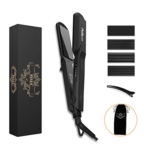 Pulla 4 In 1 Hair Crimper Curling Iron And Straightener