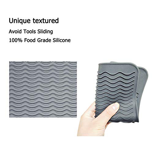 heat resistant mat for curling iron