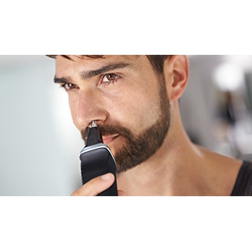 Philips Norelco Multi Groomer MG5750/49-18 piece, beard, body, face, nose, and ear hair trimmer and clipper