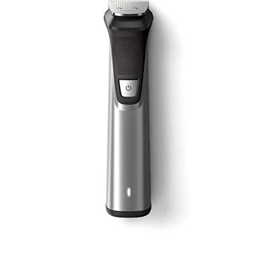 Philips Norelco MG7750/49 Multigroom 7000 Face Styler and Grooming Kit, 23 Trimming Pieces, DualCut Technology, Fully