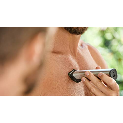 Philips Norelco MG7750/49 Multigroom 7000 Face Styler and Grooming Kit, 23 Trimming Pieces, DualCut Technology, Fully