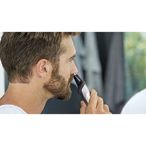 Philips Norelco Multi Groomer MG7770/49-25 Piece, Beard, Body, face, Nose, and Ear Hair Trimmer, Shaver, and Clipper