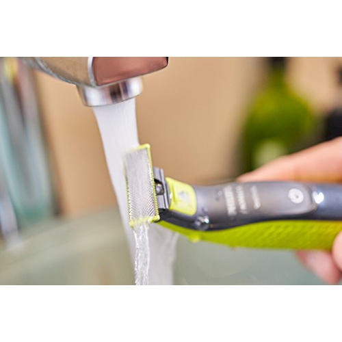 Philips Norelco OneBlade hybrid electric trimmer and shaver, FFP, QP2520/90