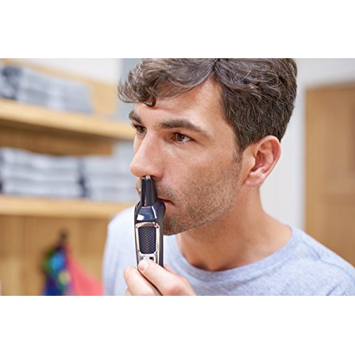 Philips Norelco Multi Groomer MG3750/60-13 piece, beard, face, nose, and ear hair trimmer and clipper