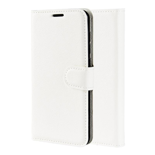 PANDACO White Leather Wallet Case for Samsung Galaxy Note 10