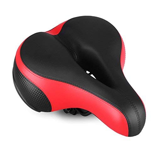 Exercise Bike Soft Seat Gel Cushion Cover Bicycle Large Wide Comfort Saddle Pad