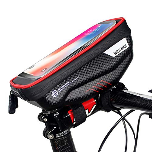 Waterproof Cycling Bike Bicycle Top Front Frame Pannier Tube Bag Phone Holder US