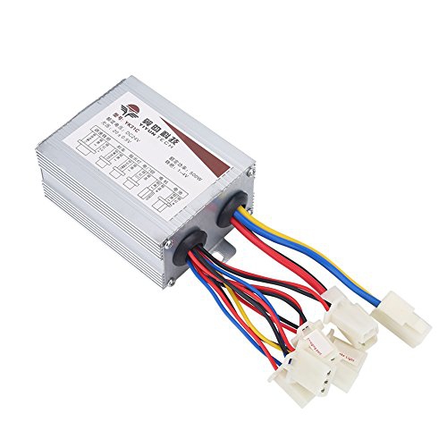 Bicicleta El/éctrica y Scooter Electr/ónico Etc Bicicleta El/éctrica VEVOR 500W 24V DC Motor El/éctrico con Caja de Control de Reversa Motor de Cepillo 2500Rpm Bajo Ruido Perfecto para Scooter El/éctrico