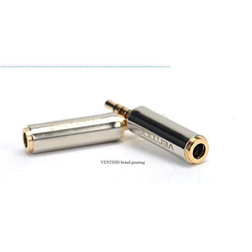 Vention 3.5mm Female to 2.5mm Male Audio Adapter Converter Premium Quality Headphone Earphone Headset 2.5mm to 3.5mm 3