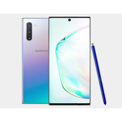Samsung Galaxy Note 10 Dual Sim Smartphone 256GB 8GB RAM -Aura Glow- Unlocked International Model w/ Seller Provided Warranty
