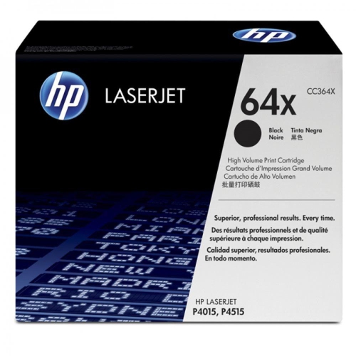 HP  64X (Cc364X) High Yield Original Laserjet Toner Cartridge In Black cartidge works great